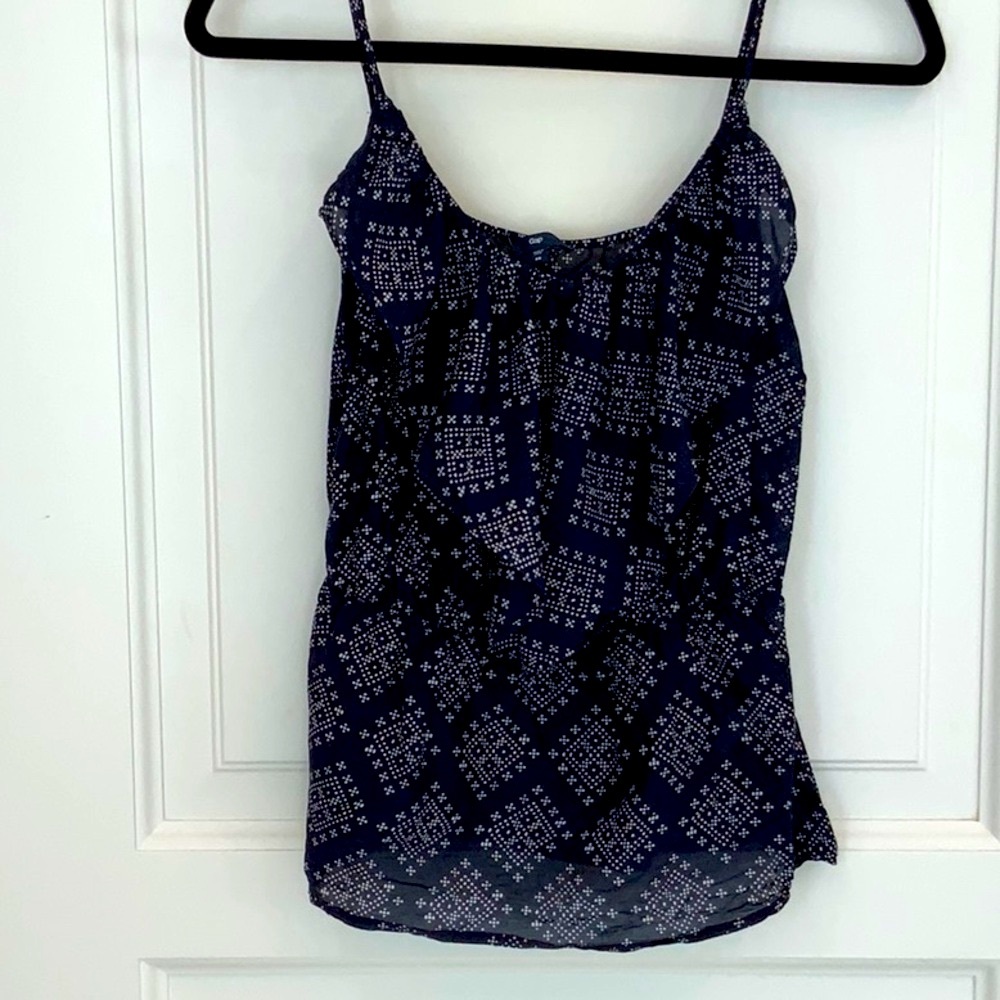 Gap sleeveless blouse